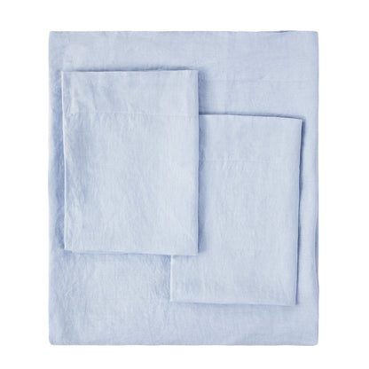 100% Linen Sheet Set - Luxury Organic Deep Pocket Linen Sheets - Quahog Bay Bedding