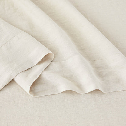 100% Linen Sheet Set - Luxury Organic Deep Pocket Linen Sheets - Quahog Bay Bedding