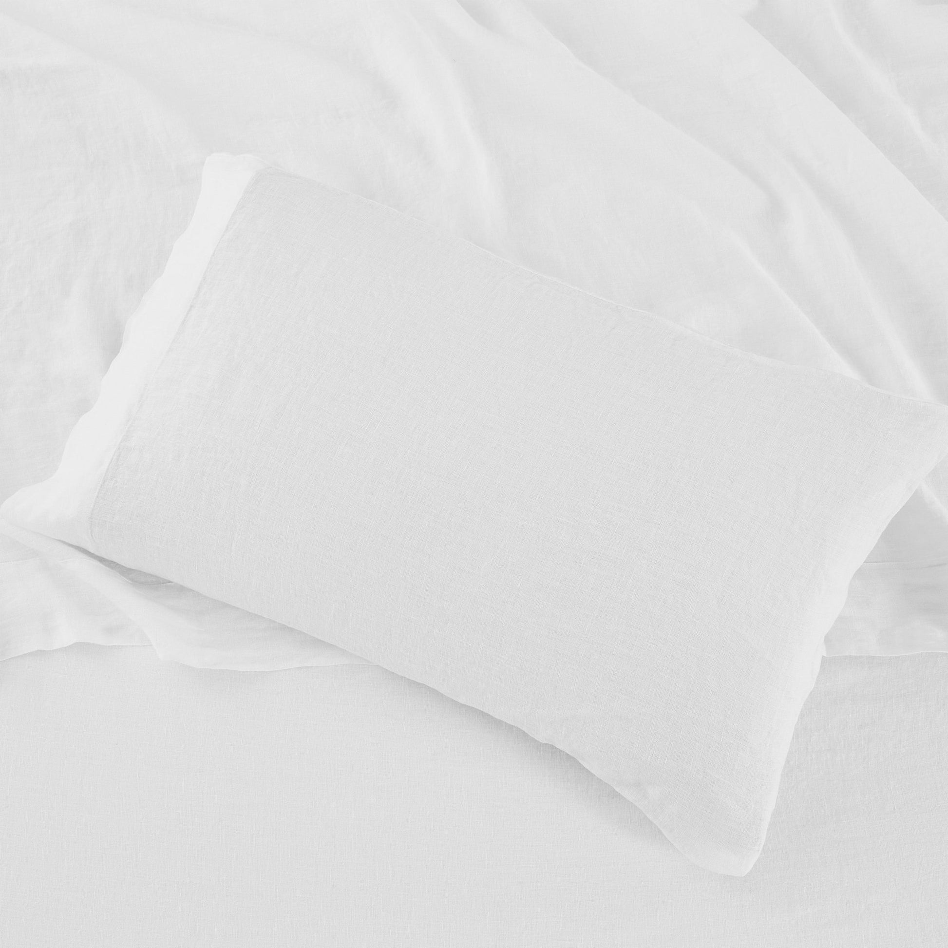100% Linen Sheet Set - Luxury Organic Deep Pocket Linen Sheets - Quahog Bay Bedding