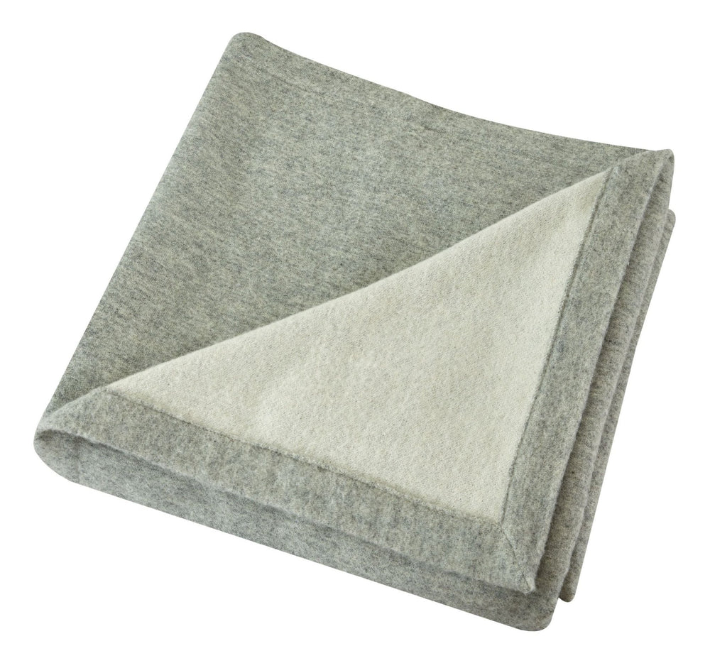 100% Merino Wool Reversible Blanket - Quahog Bay Bedding