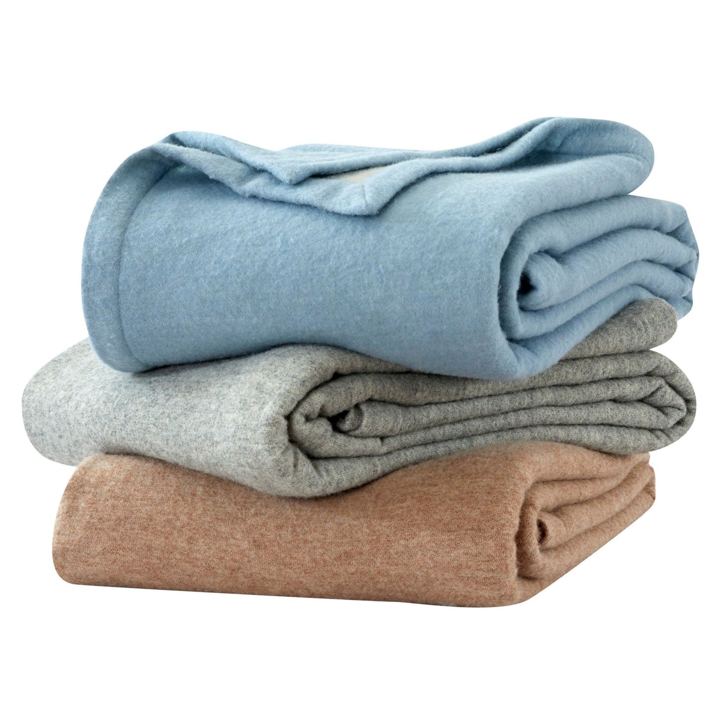 100% Merino Wool Reversible Blanket - Quahog Bay Bedding