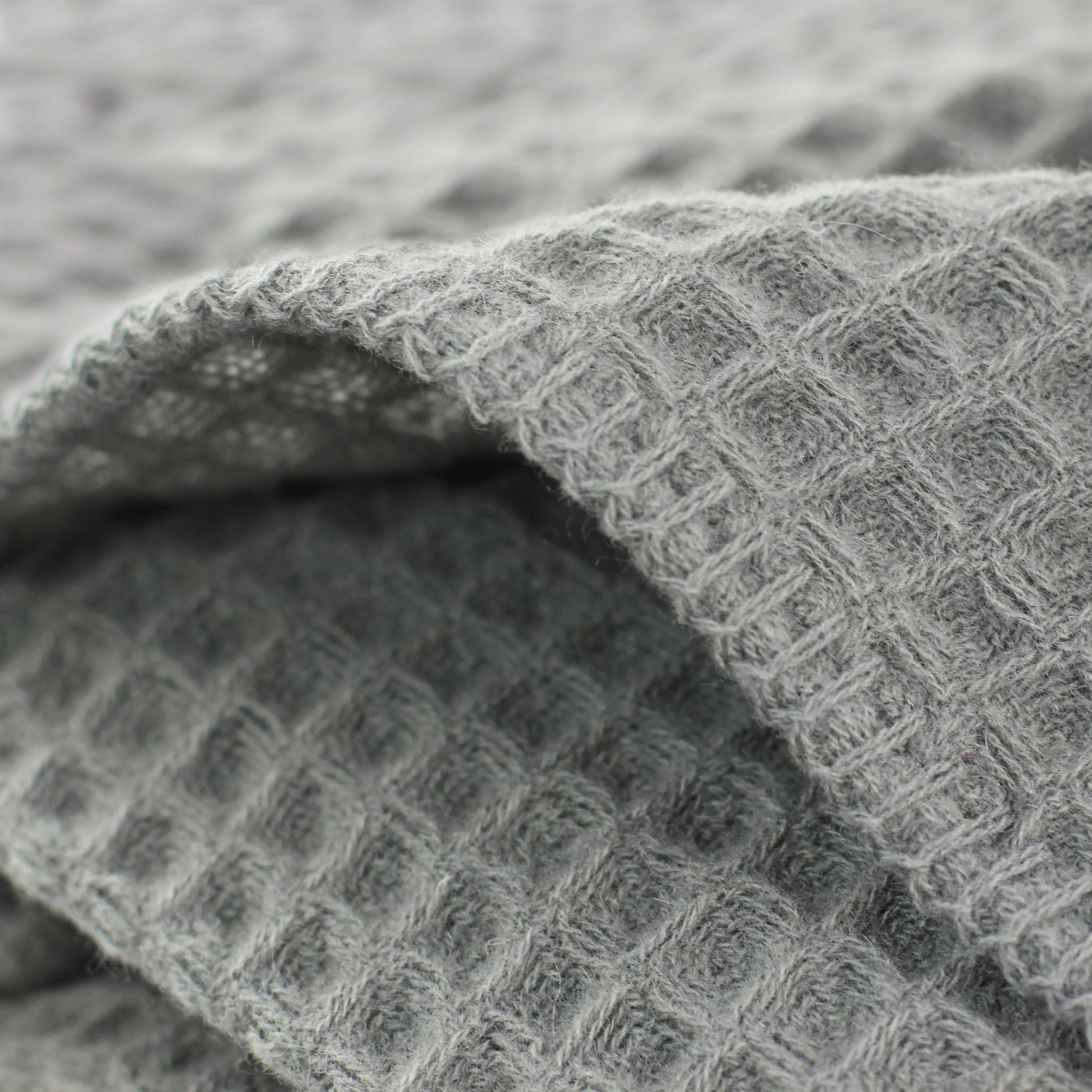 100% Merino Wool Waffle Weave Blanket - Quahog Bay Bedding