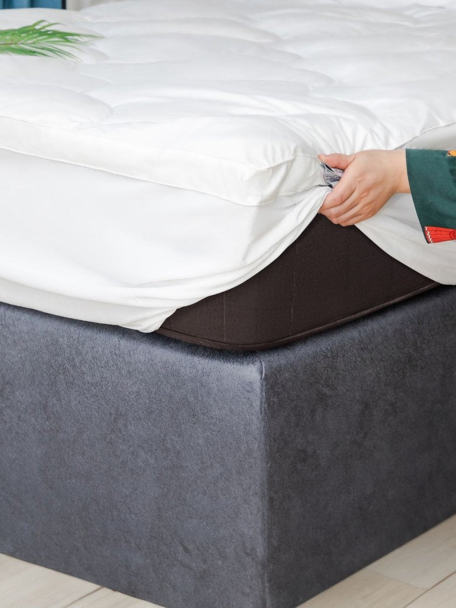 100% Natural Cotton Mattress Topper - Quahog Bay Bedding