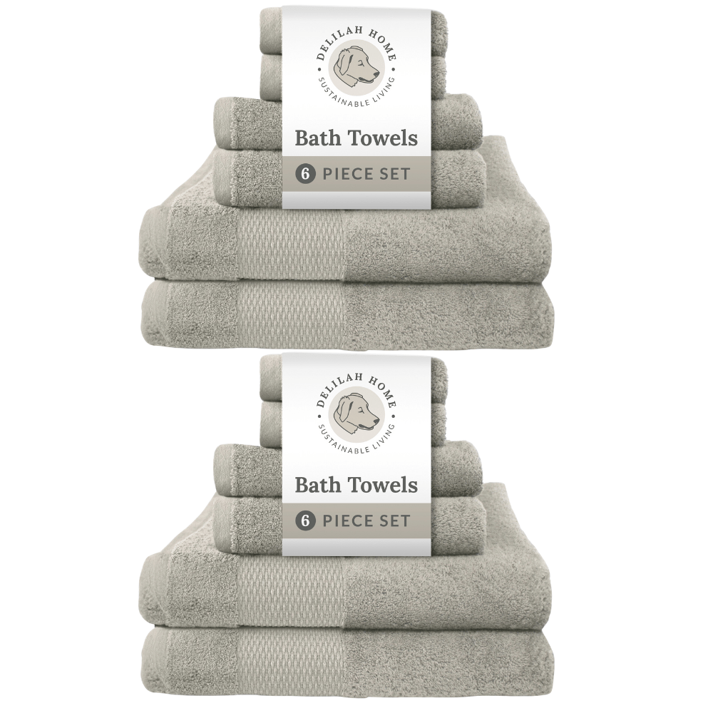 100% Organic Cotton Bath Towels Collection - Quahog Bay Bedding