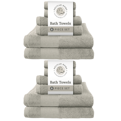 100% Organic Cotton Bath Towels Collection - Quahog Bay Bedding