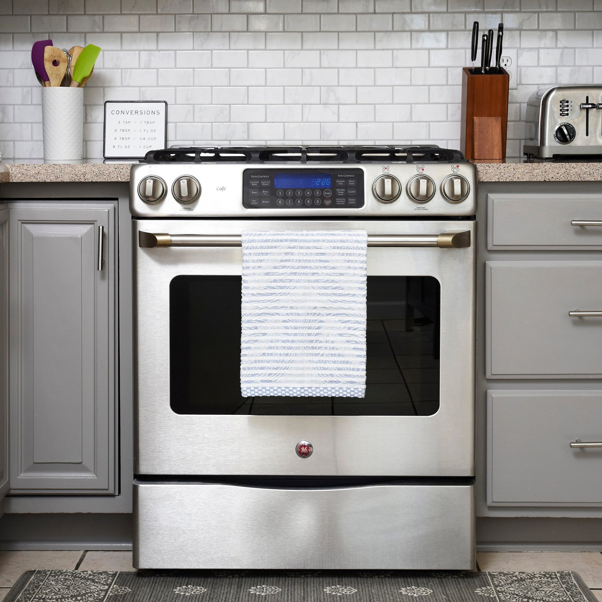 100% Organic Cotton Kitchen Towels - Quahog Bay Bedding