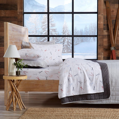 100% Turkish Cotton Flannel Sheet Sets - Christmas Sheets - Quahog Bay Bedding