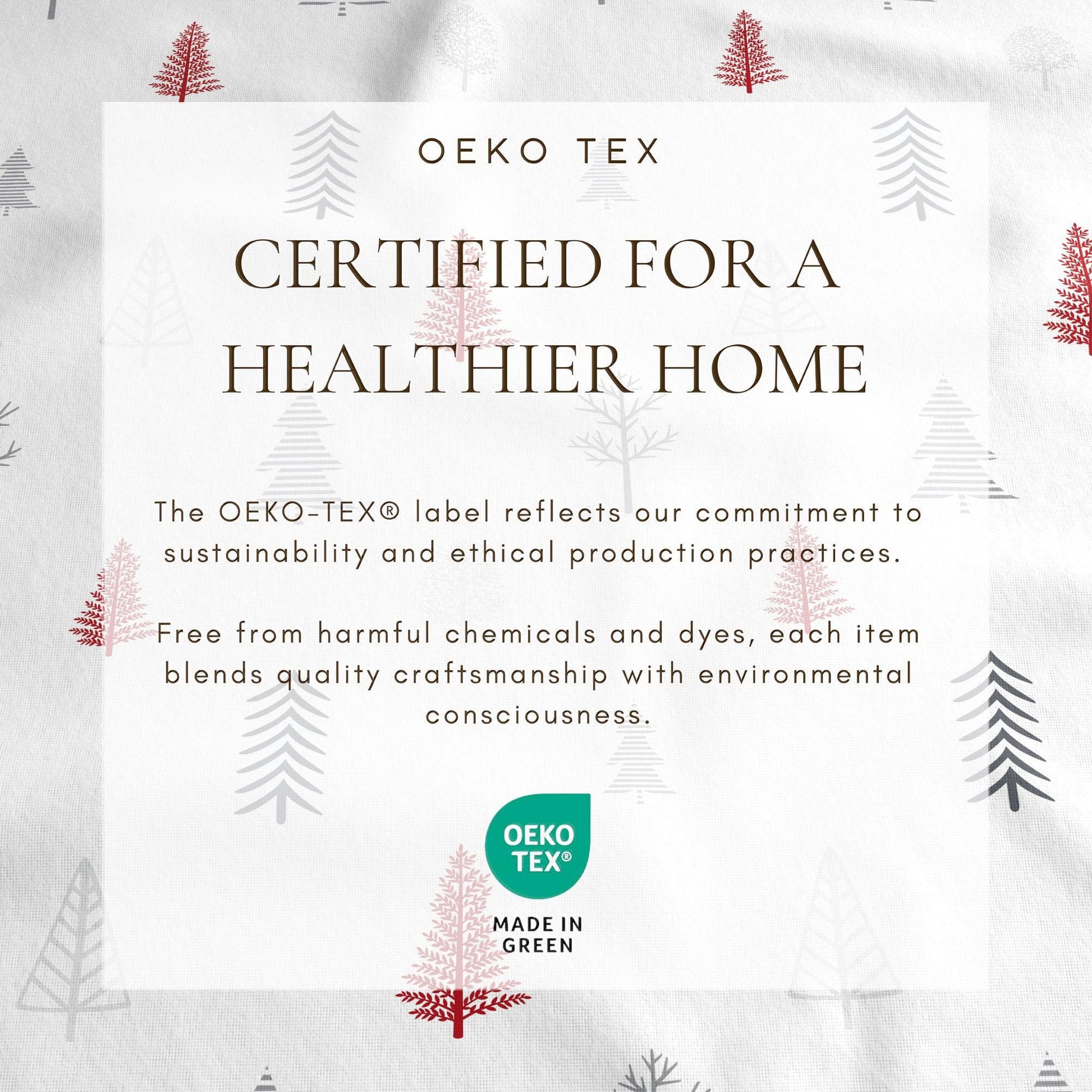 100% Turkish Cotton Flannel Sheet Sets - Christmas Sheets - Quahog Bay Bedding
