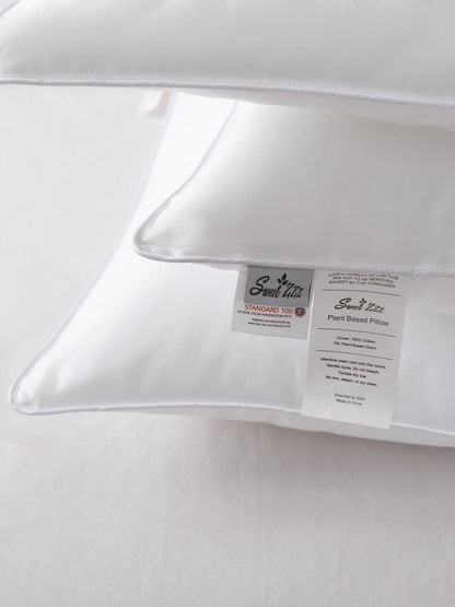 100% Vegan Plant - Based Pillow - Quahog Bay Bedding