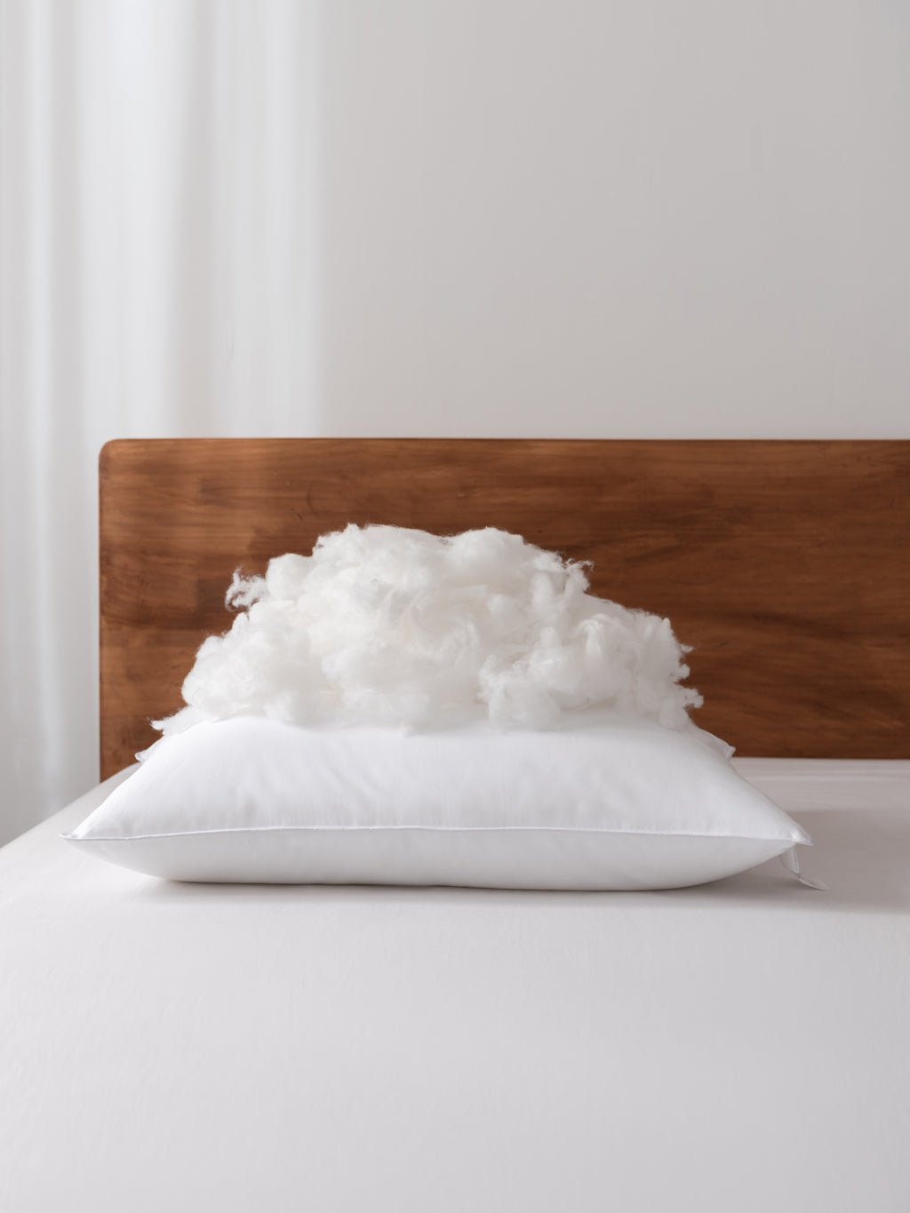 100% Vegan Plant - Based Pillow - Quahog Bay Bedding