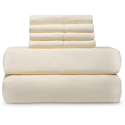 Luxurious 1000TC Cooling Cotton Blend Sheet Sets With Extra Pillowcases