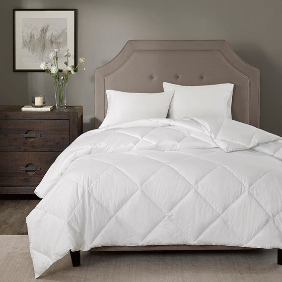 1000TC Cotton Blend Diamond Quilted Down Alternative Comforter - Quahog Bay Bedding