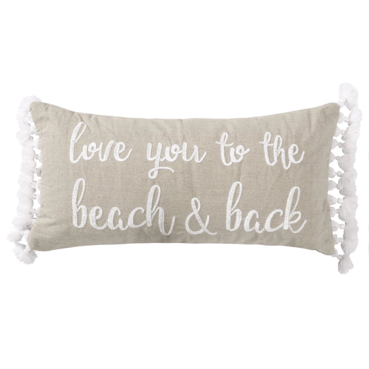 Beacon Beach and Back Pillow