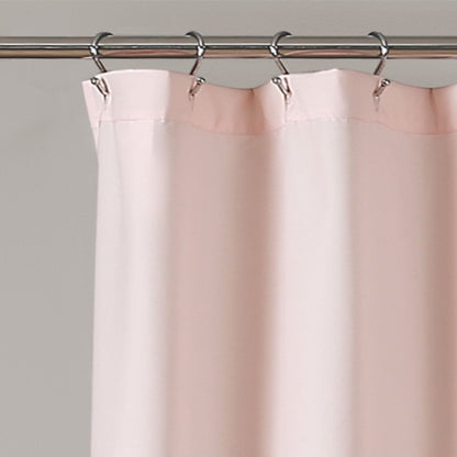 Ella Ruffle Lace Shower Curtain | Coastal Cottage Bathroom Decor