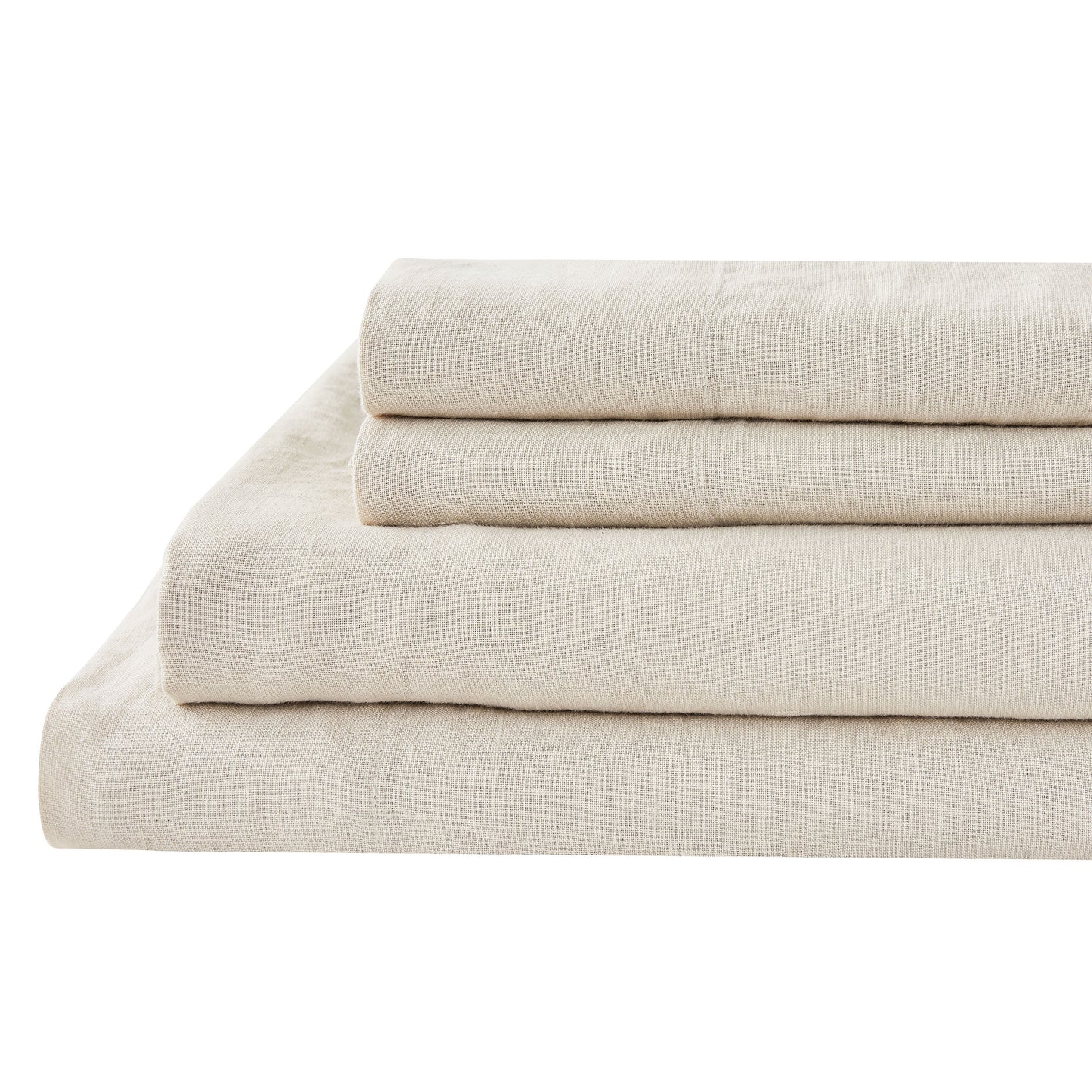 100% Linen Sheet Set - Luxury Organic Deep Pocket Linen Sheets