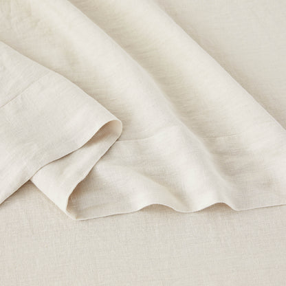 100% Linen Sheet Set - Luxury Organic Deep Pocket Linen Sheets