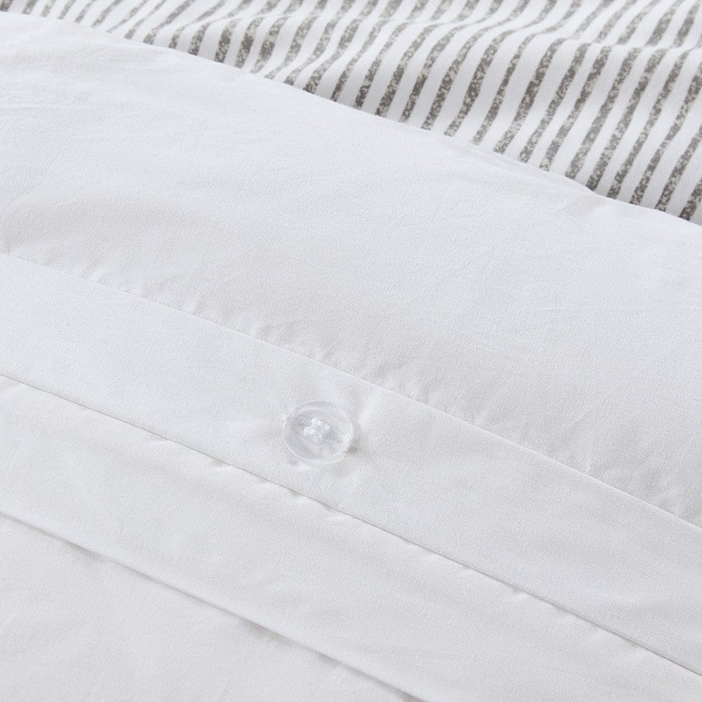 Lima Stripe Cotton Duvet Cover Set