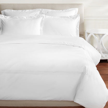 600TC Border Stripe Embroidered Duvet Set