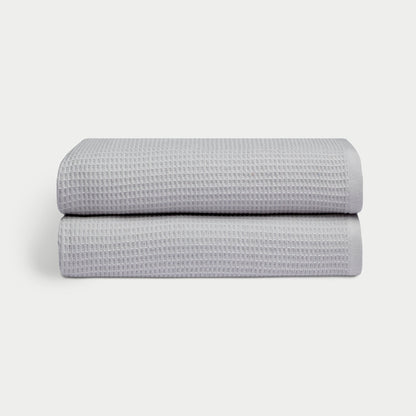 Luxury Bamboo Blend Bath Towels - Waffle Weave