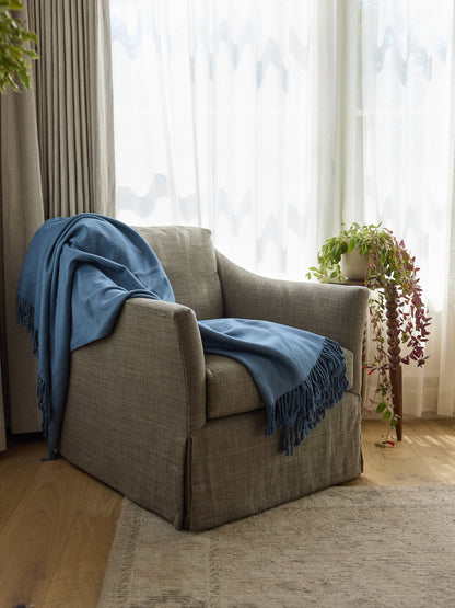 Bamboo Tassel Throw - 100% Bamboo Throw