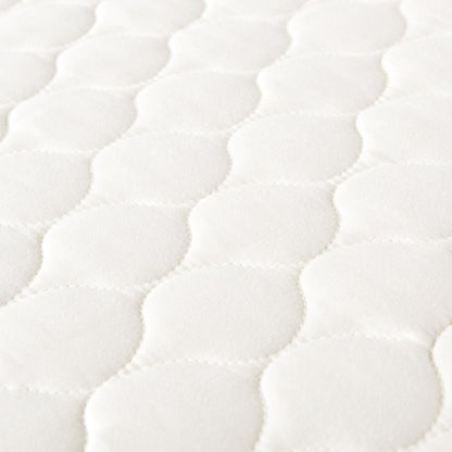 Whisper Organics GOTS-Certified Organic Cotton Quilted Mattress Pad - 17-Inch Deep Pocket