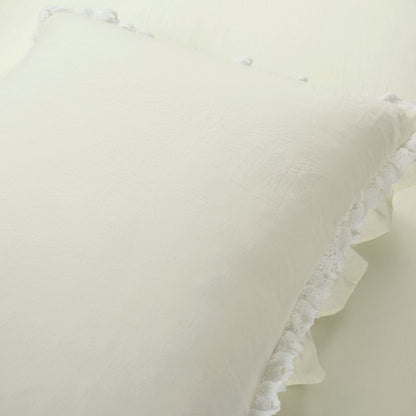 Ella Ruffle Lace 3PC Comforter Set | Coastal Cottage Bedding