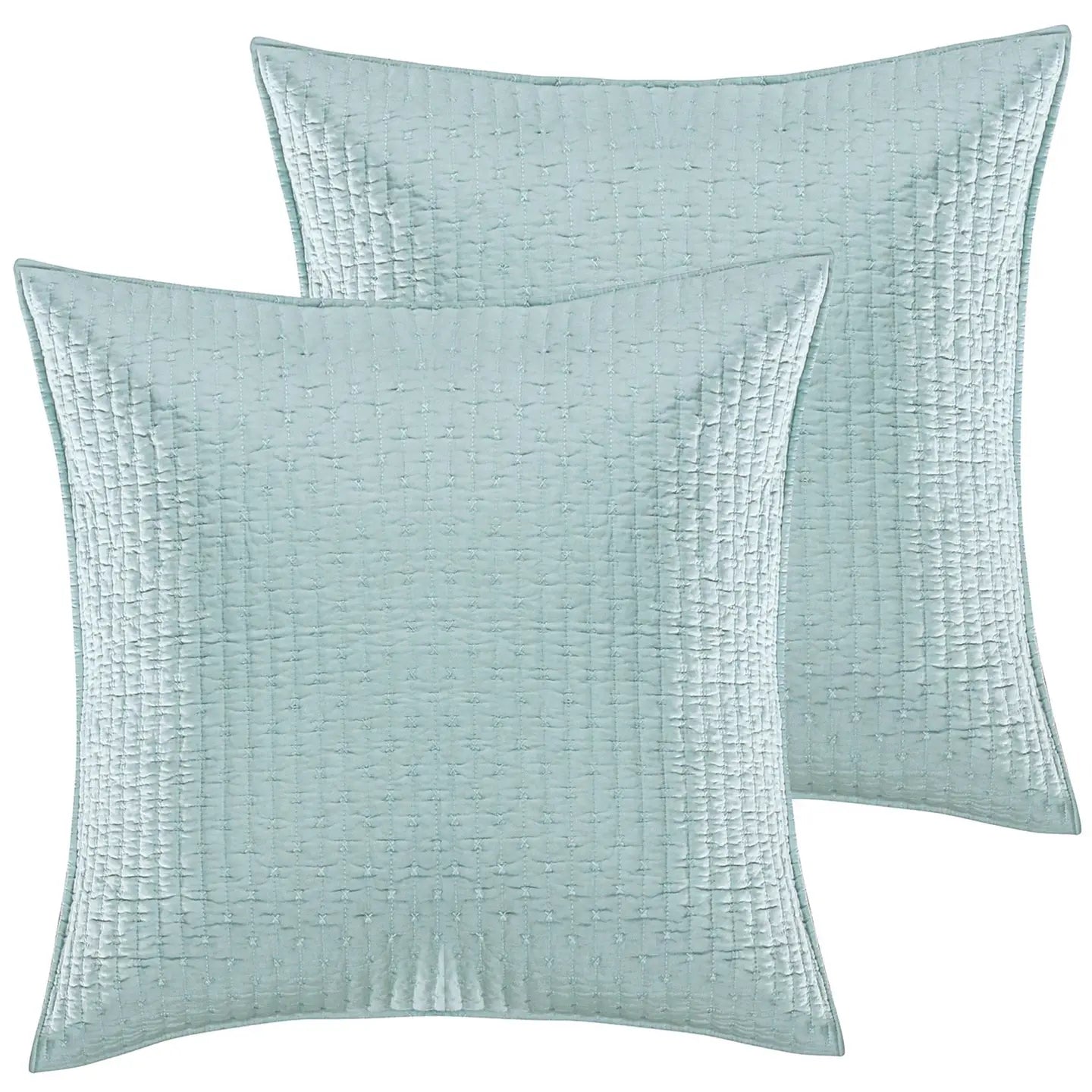 Cross Stitch Euro Sham Set of 2