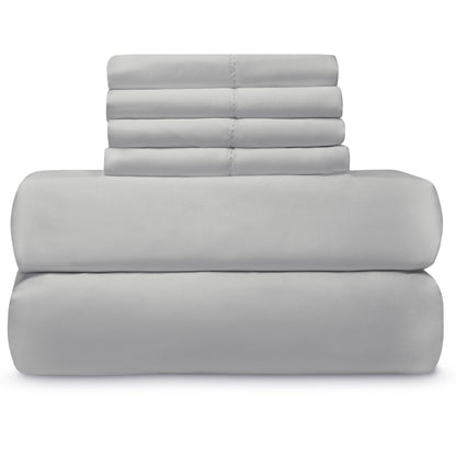Luxurious 1000TC Cooling Cotton Blend Sheet Sets With Extra Pillowcases