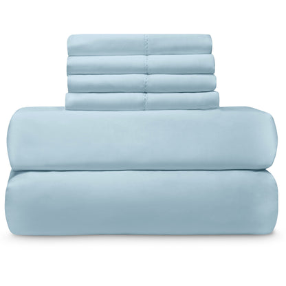 Luxurious 1000TC Cooling Cotton Blend Sheet Sets With Extra Pillowcases