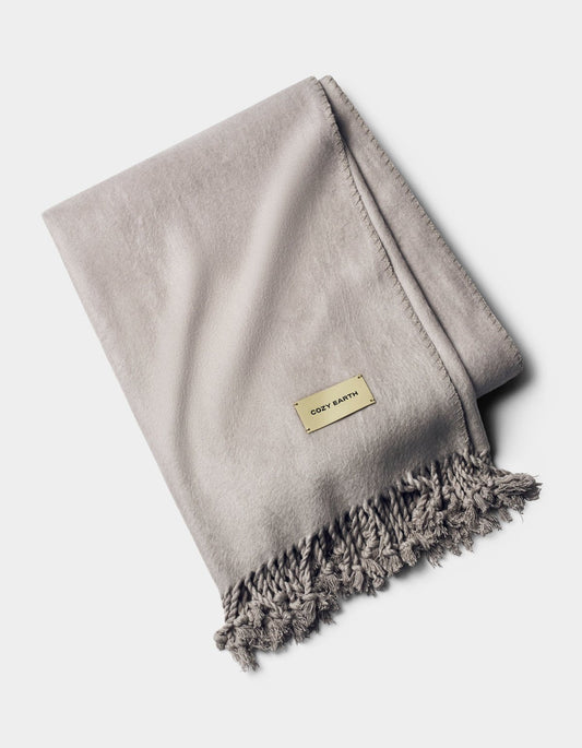 Bamboo Tassel Throw - 100% Bamboo Throw