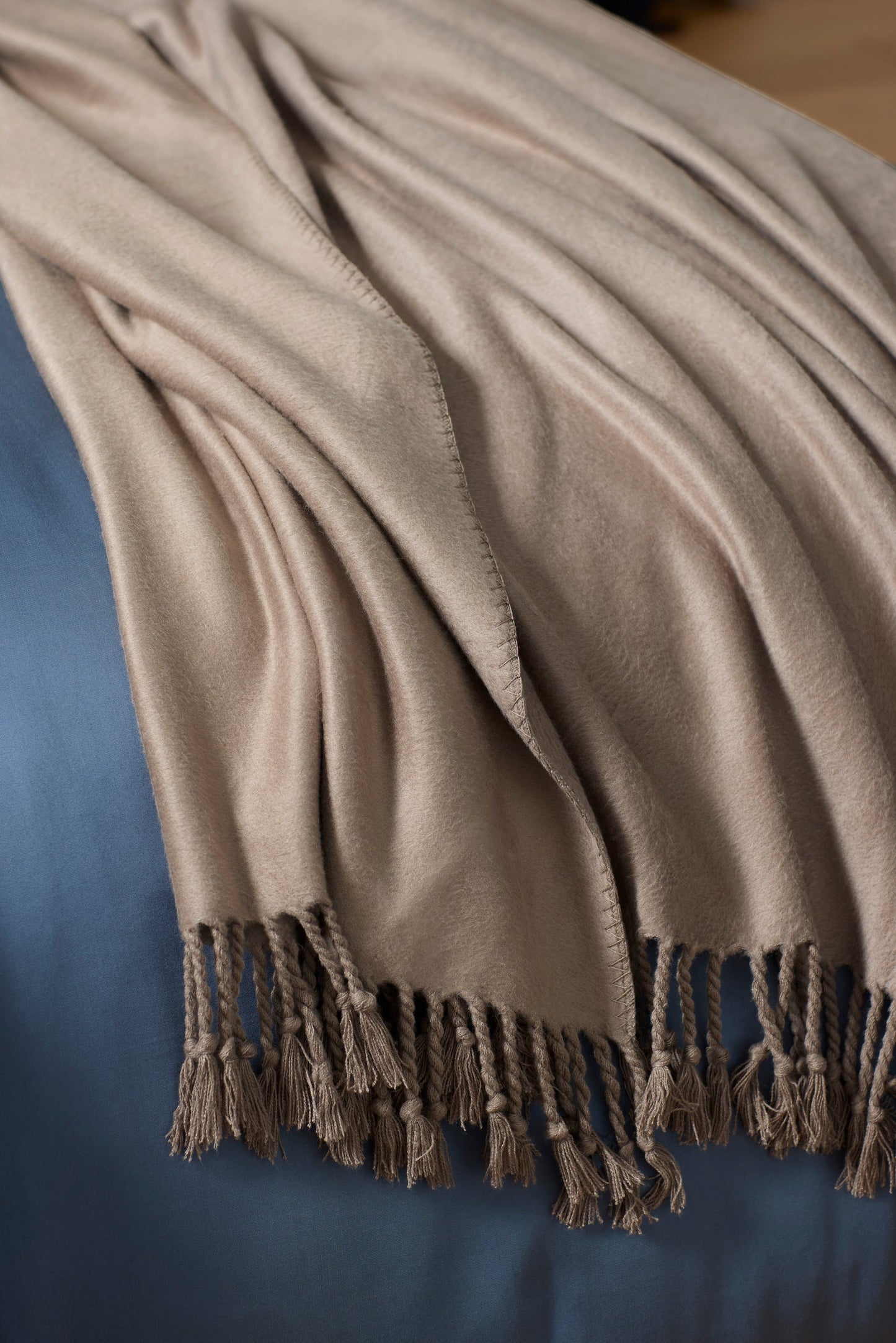 Bamboo Tassel Throw - 100% Bamboo Throw