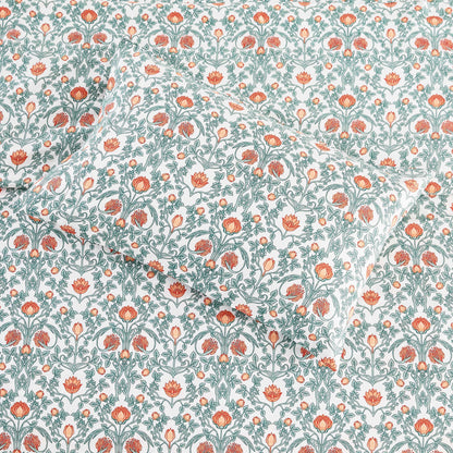 Arts & Crafts Floral Printed Sheet Set