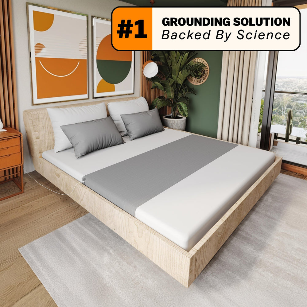 GAYA Grounding Bed Sheet | Gray or Off White