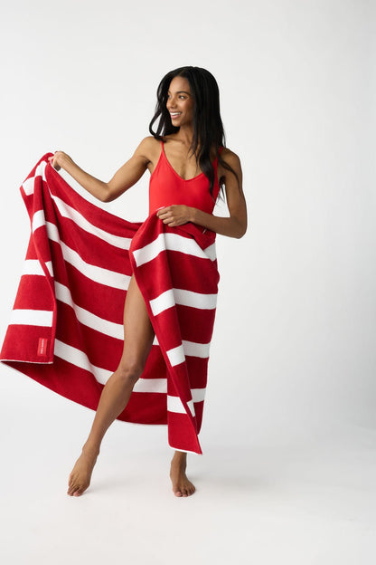 Classic Stripe Resort Towel