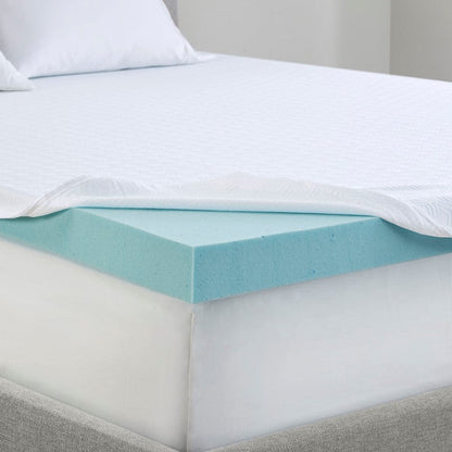 3" Cooling Gel Memory Foam Mattress Topper - Quahog Bay Bedding