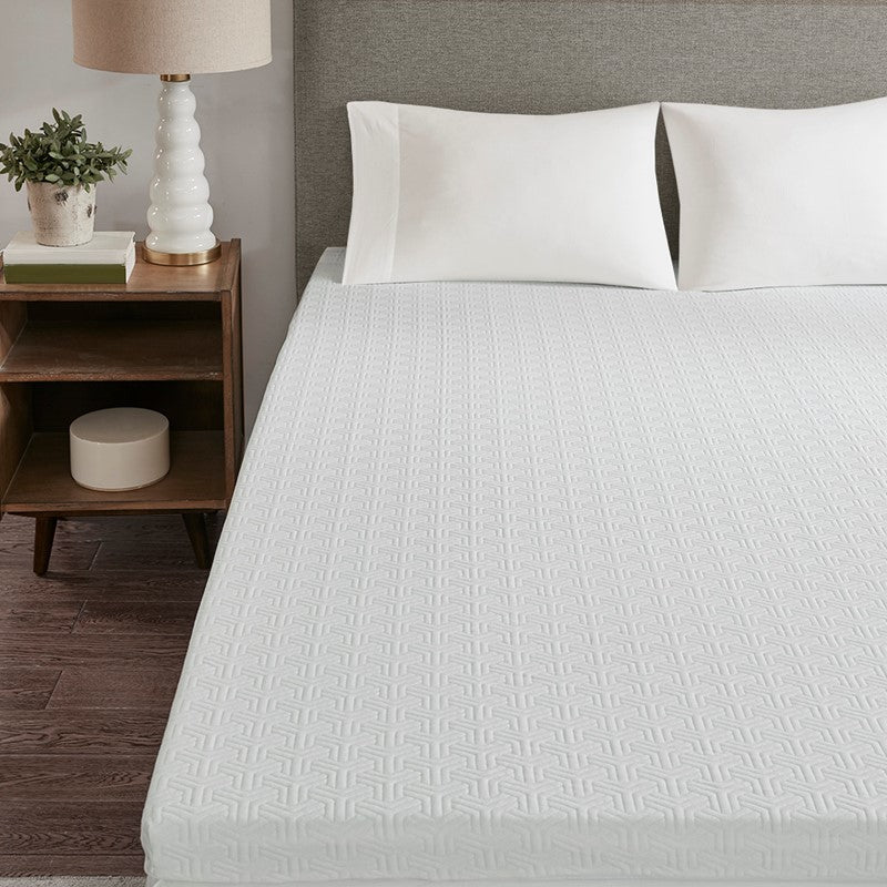 3" Cooling Gel Memory Foam Mattress Topper - Quahog Bay Bedding