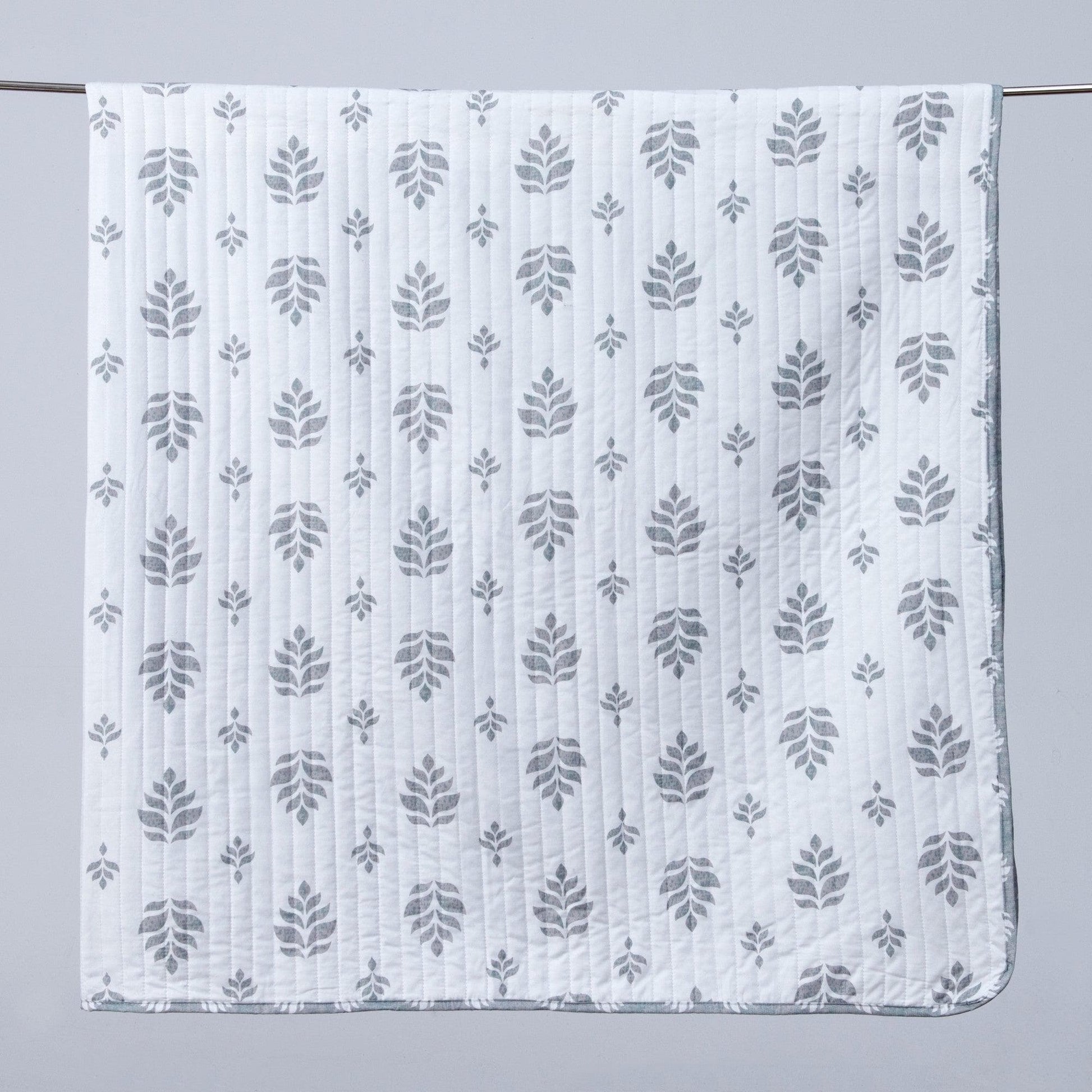 3 - Piece French Floral Quilt - Colette Collection - Quahog Bay Bedding