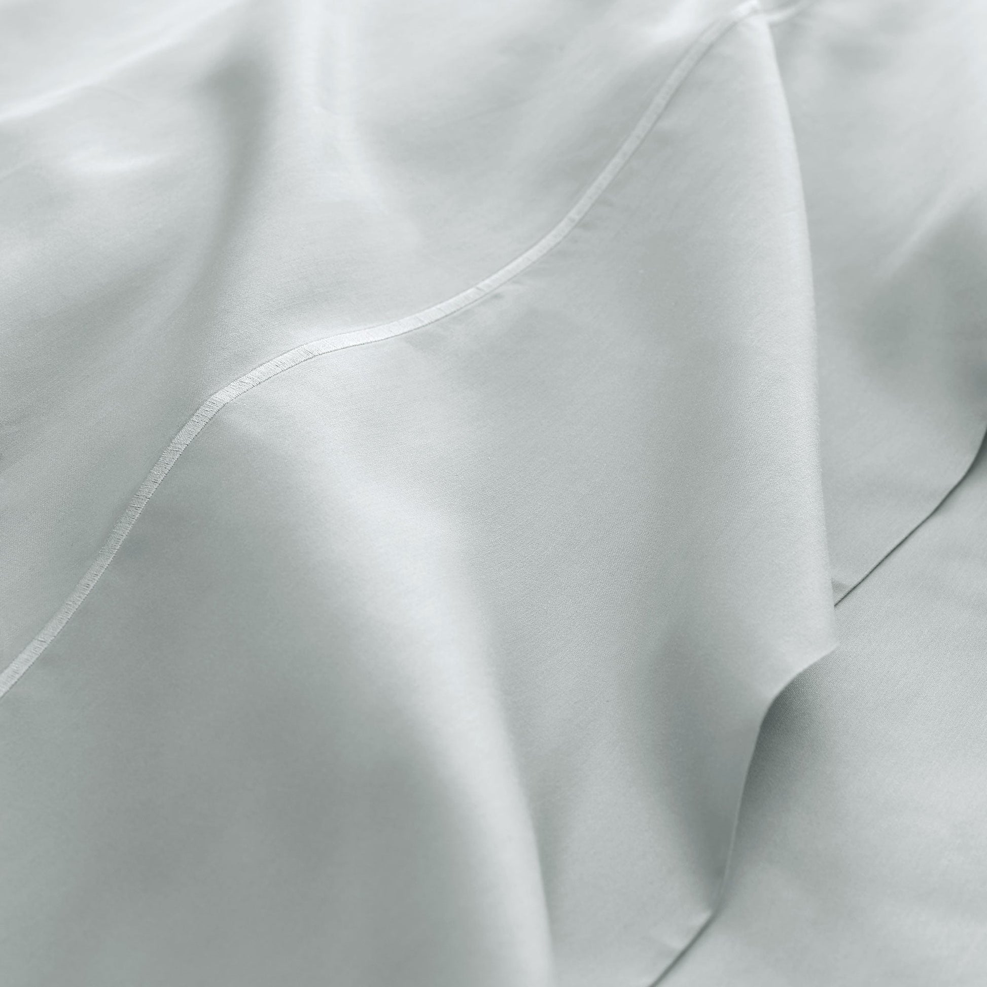 300TC Sateen Flat Sheets - 100% Organic Cotton - Quahog Bay Bedding