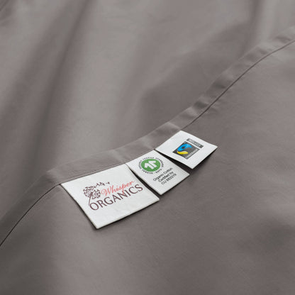 300TC Sateen Flat Sheets - 100% Organic Cotton - Quahog Bay Bedding