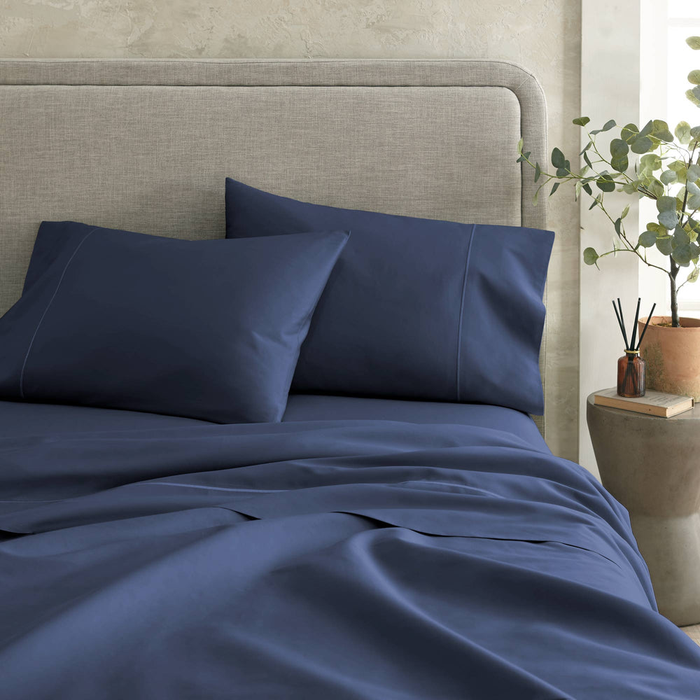 300TC Sateen Pillowcase Set - 100% Organic Cotton - Quahog Bay Bedding
