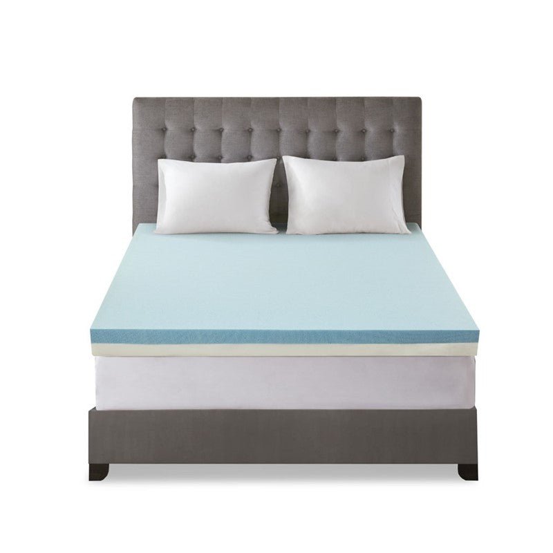 4" Gel Memory Foam with 3M Cover Mattress Topper - Quahog Bay Bedding
