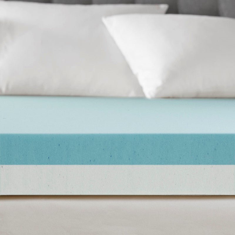 4" Gel Memory Foam with 3M Cover Mattress Topper - Quahog Bay Bedding