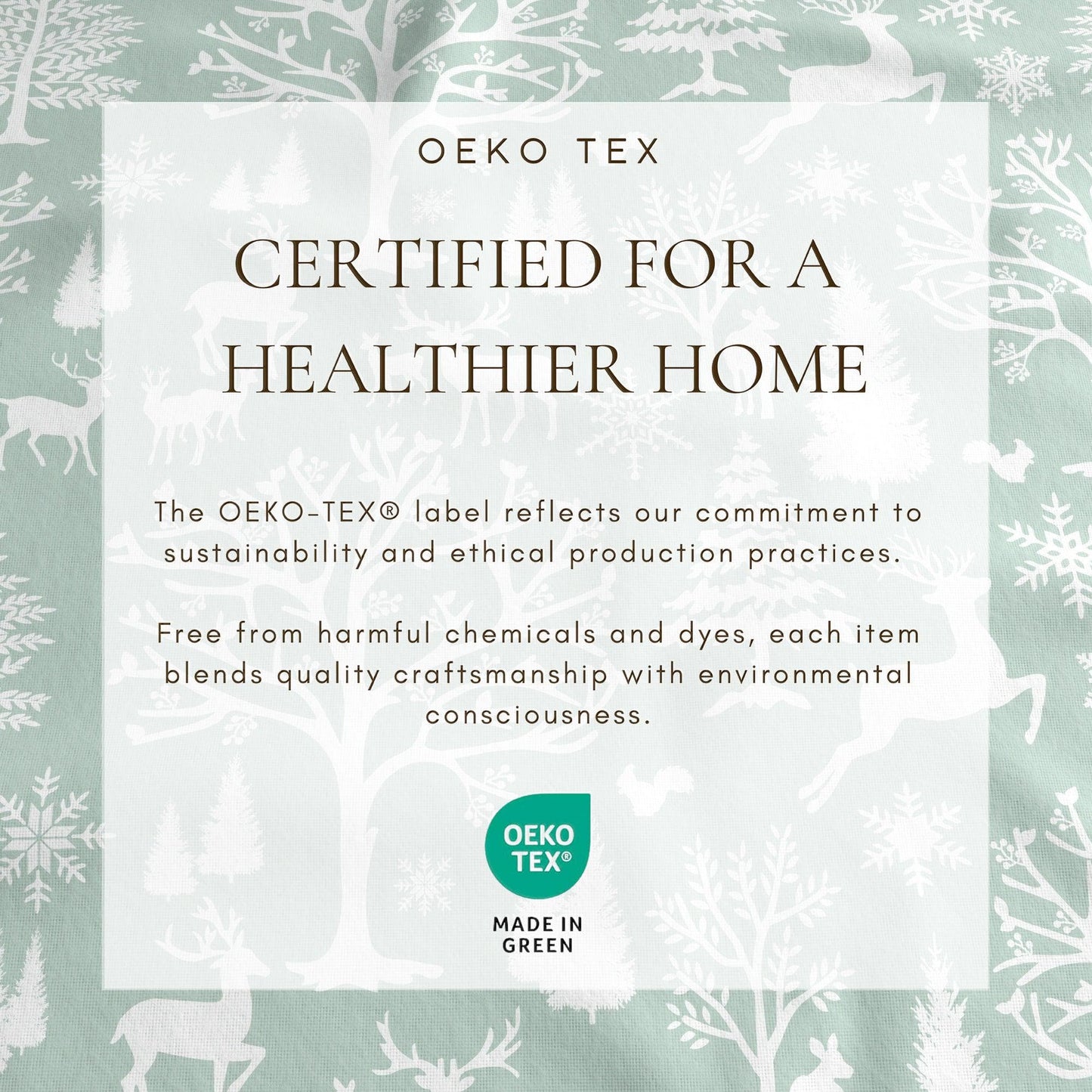 4 - Piece Turkish Cotton Flannel Sheet - Fall & Christmas Sheets - Quahog Bay Bedding