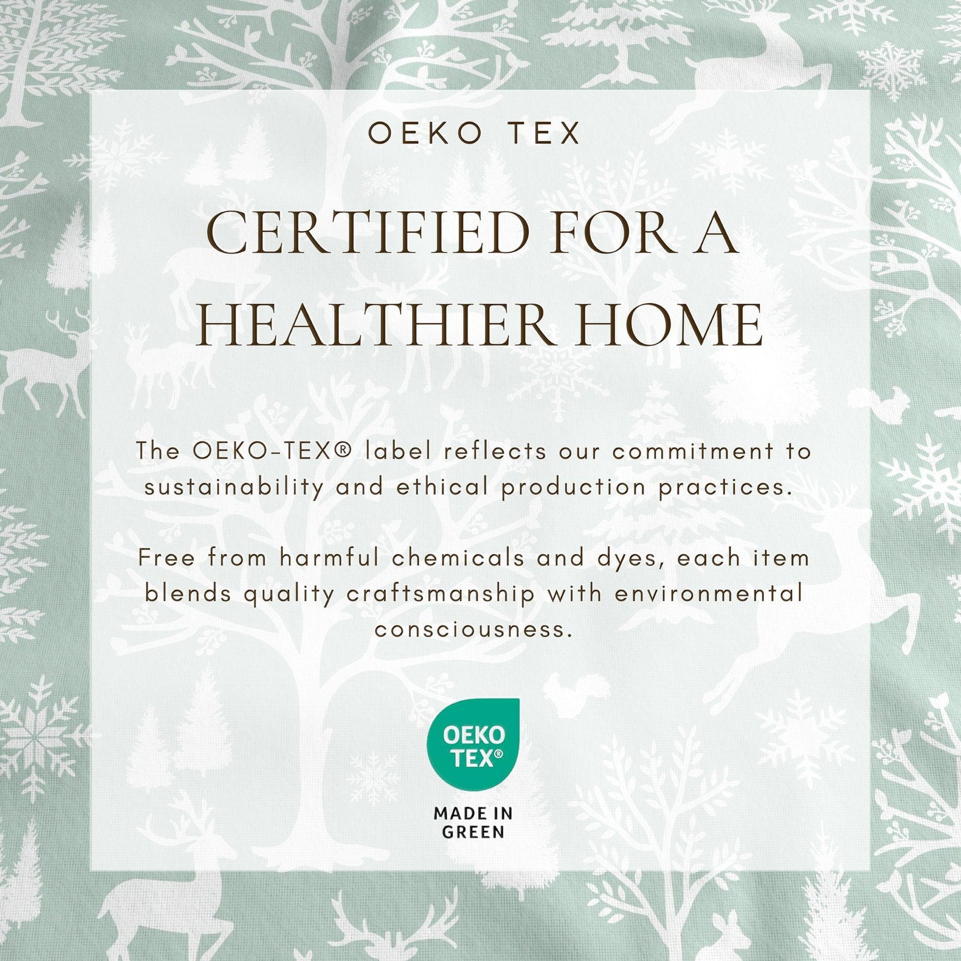 4 - Piece Turkish Cotton Flannel Sheet - Fall & Christmas Sheets - Quahog Bay Bedding