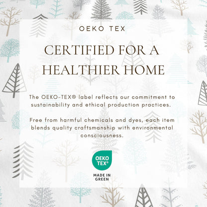 4 - Piece Turkish Cotton Flannel Sheet - Fall & Christmas Sheets - Quahog Bay Bedding