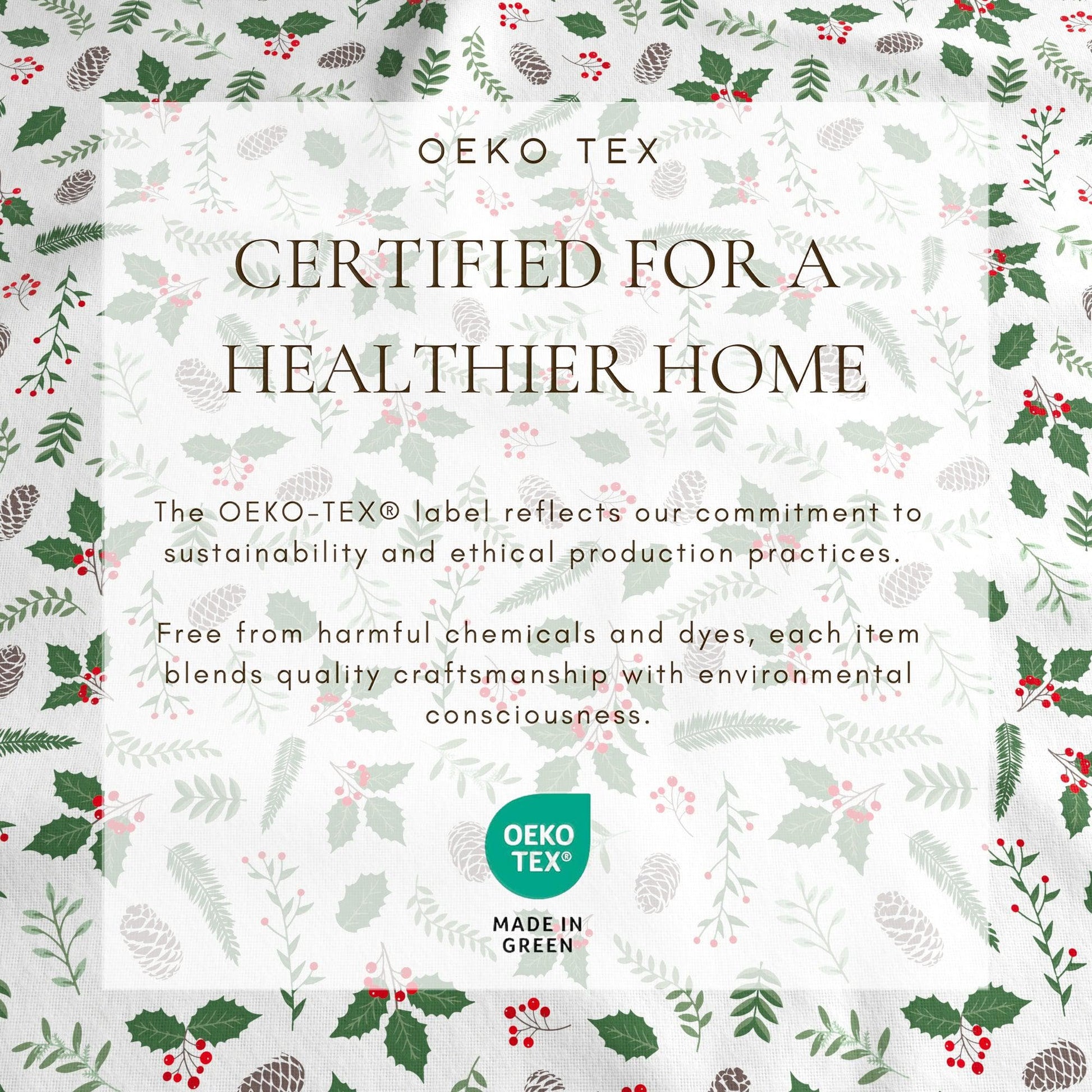 4 - Piece Turkish Cotton Flannel Sheet - Fall & Christmas Sheets - Quahog Bay Bedding