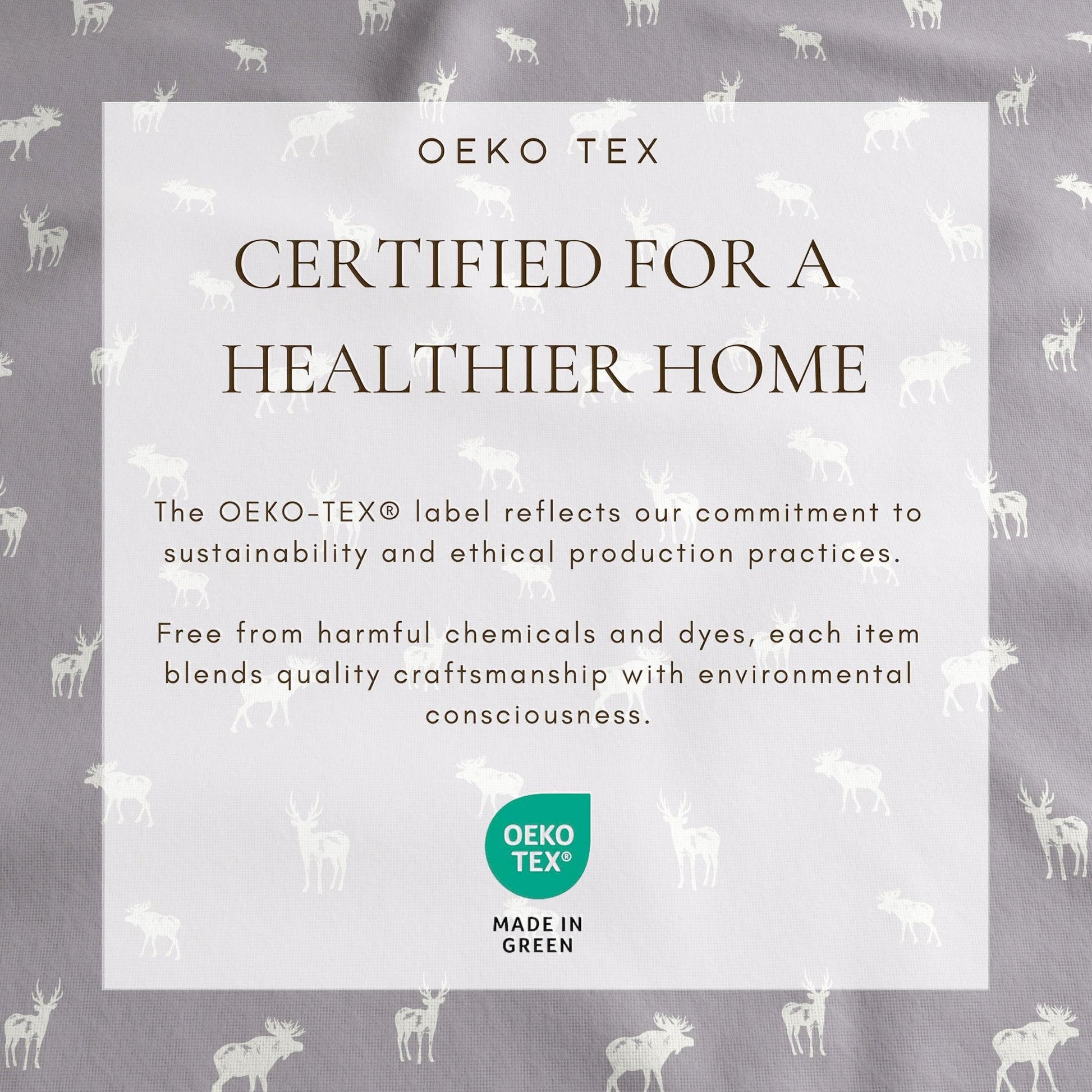 4 - Piece Turkish Cotton Flannel Sheet - Fall & Christmas Sheets - Quahog Bay Bedding