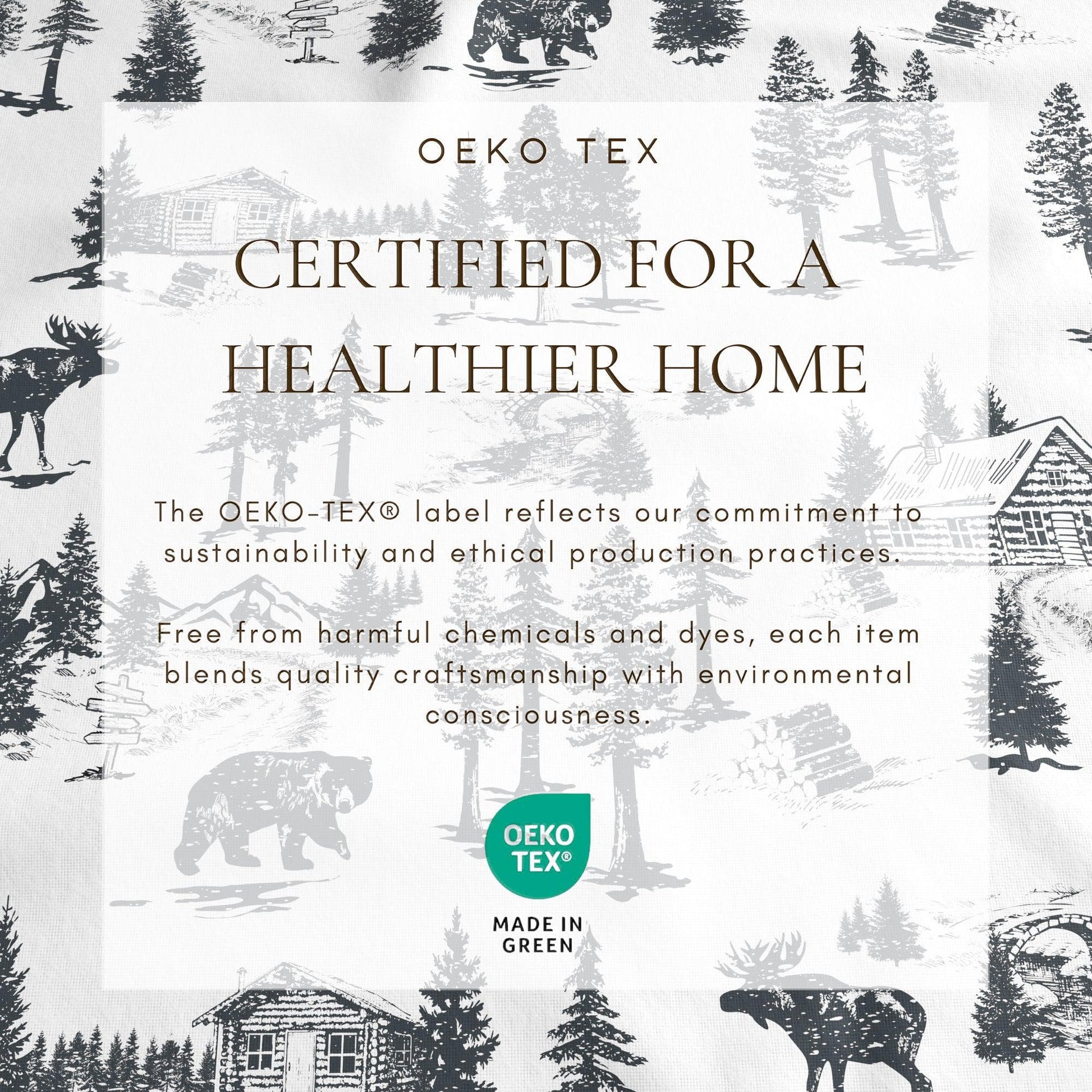 4 - Piece Turkish Cotton Flannel Sheet - Fall & Christmas Sheets - Quahog Bay Bedding