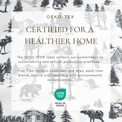 4 - Piece Turkish Cotton Flannel Sheet - Fall & Christmas Sheets - Quahog Bay Bedding