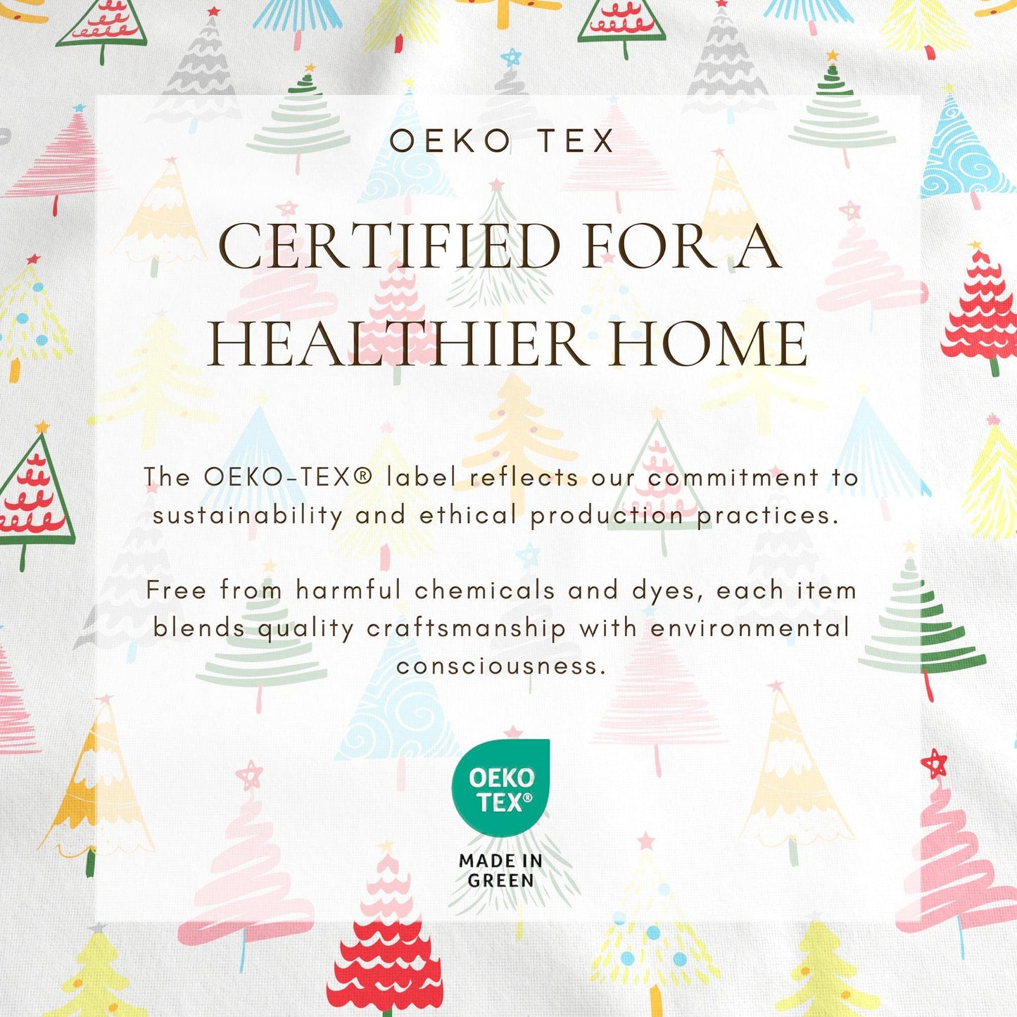 4 - Piece Turkish Cotton Flannel Sheet - Fall & Christmas Sheets - Quahog Bay Bedding